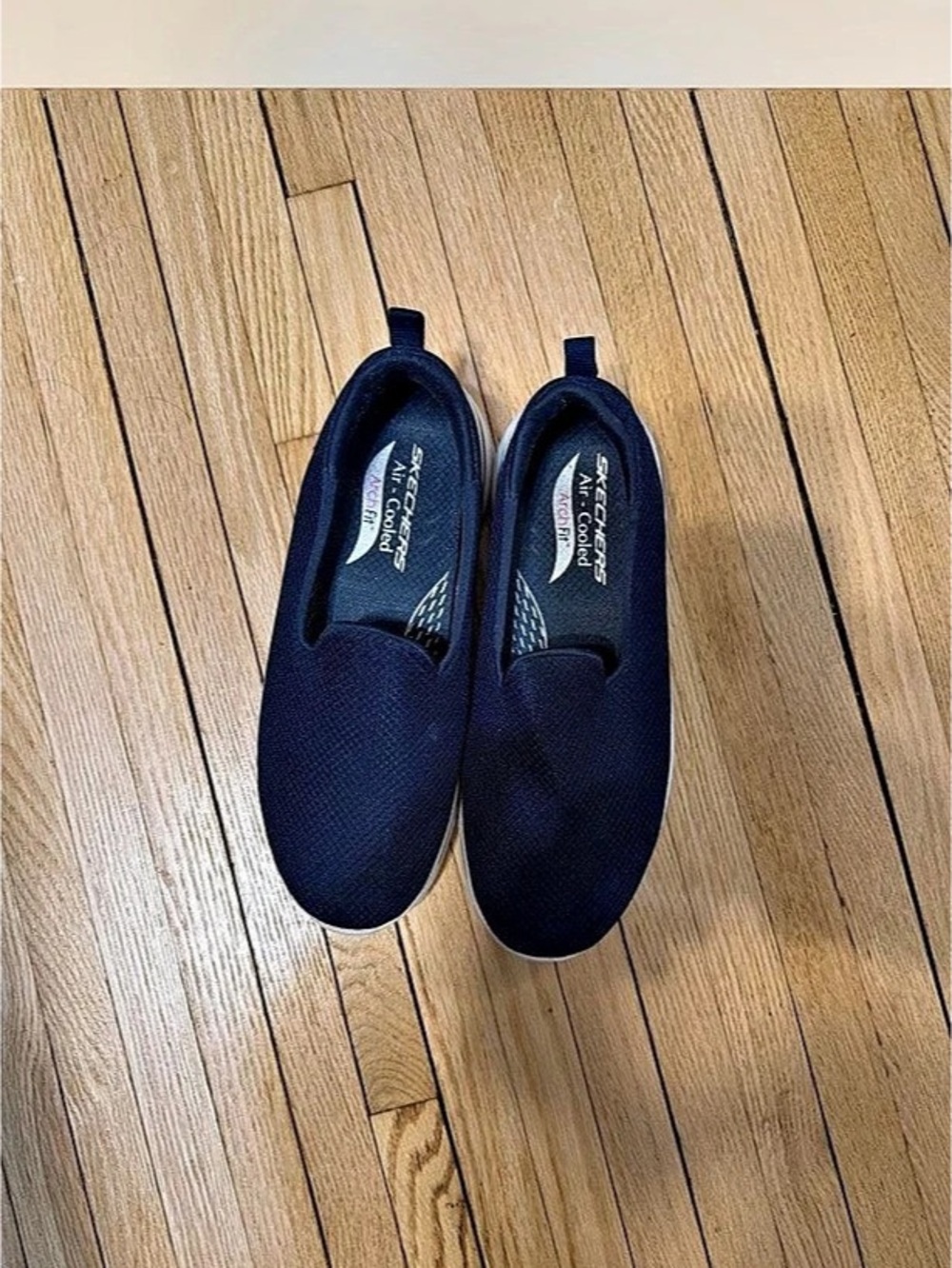 Skechers Arch Fit - Big Appeal Blue Slip-On Sneakers